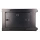 3. Extralink 4U 600x450 Black Wall-Mounted Rack Cabinet