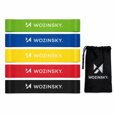 2. Wozinsky WGO-5 latex resistance bands - 5 pcs.