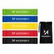 2. Wozinsky WGO-5 latex resistance bands - 5 pcs.