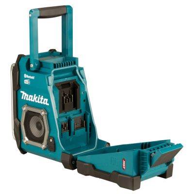 9. Makita MR004G radio Workplace Analog and Digital Black, Green