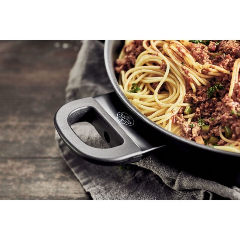3. BALLARINI Avola deep frying pan with 2 handles, titanium, 28 cm, 75002-923-0