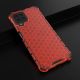 14. Honeycomb Case armor cover with TPU Bumper for Samsung Galaxy A22 4G red