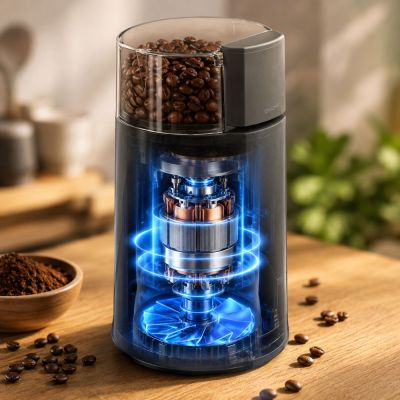 8. Esperanza Espresso EKC001K coffee grinder (160W; impact; black)