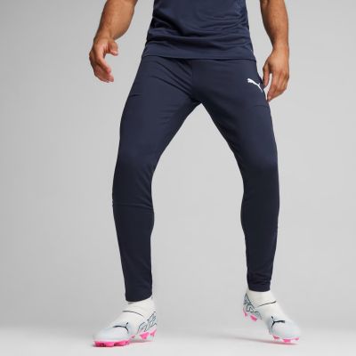 10. Puma Team Goal Slim Training Men's Pants Navy Blue 659037 06