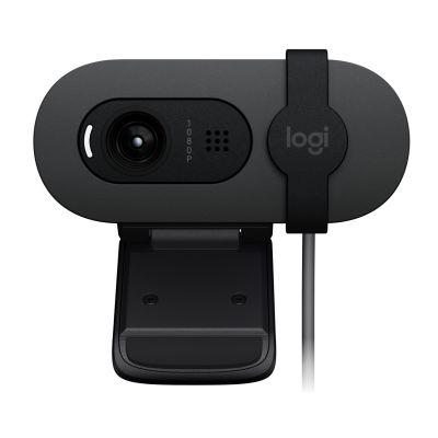 12. Logitech Webcam Brio 100 Black