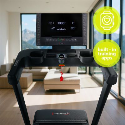 5. TERRUN350 HOME TREADMILL WITH BI-DIRECTIONAL HMS INCLINE ADJUSTMENT