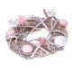 36. DECORATIVE WREATH GRAY DIAMETER 24CM