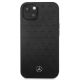 3. Mercedes Leather Stars Pattern Case for iPhone 13 mini - Black