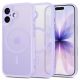 2. Tech-Protect MagPeak MagSafe CC Case for iPhone 17 - Matte Purple