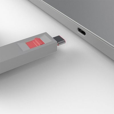 4. Lindy 40425 Port Blocker Port Blocker + USB Type-C Dongle Pink 5 pcs.