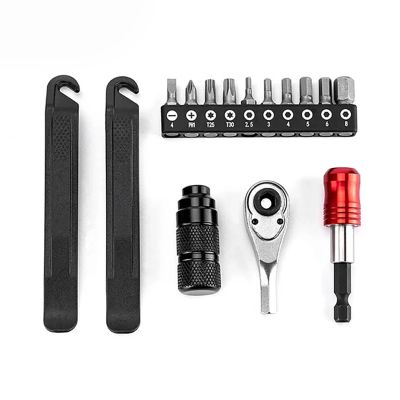 2. Rockbros 43210049001 bicycle repair kit - black