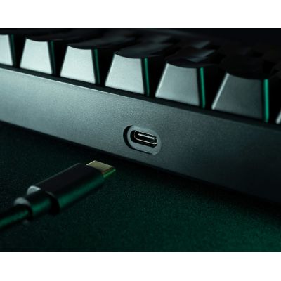 7. Deltaco Gaming GAM-100-DE Keyboard USB + RF Wireless + Bluetooth QWERTZ German Black