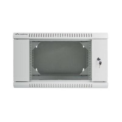 2. Lanberg WF02-6606-10S 6U wall-mounted rack cabinet gray