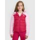 Girls' down jacket with synthetic filling 4F 4FJRAW25TDJAF0771-54S