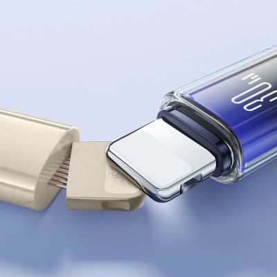 14. Joyroom S-A42 Crystal-Clear Series 30W USB-C - Lightning cable 1.2m - black