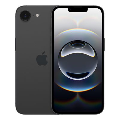 17. Apple iPhone 16e 15.5 cm (6.1") Dual SIM iOS 18 5G USB Type-C 128 GB Black