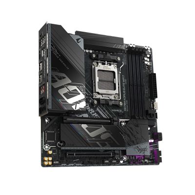 4. GIGABYTE X870M AORUS ELITE WIFI7 AMD X870 Socket AM5 micro ATX