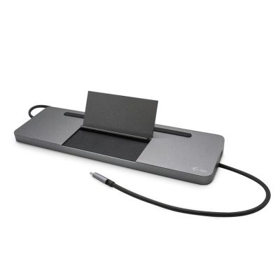 6. i-tec Metal C31FLATDOCKPDPRO Docking Station Wired USB 3.2 Gen 1 (3.1 Gen 1) Type-C Gray