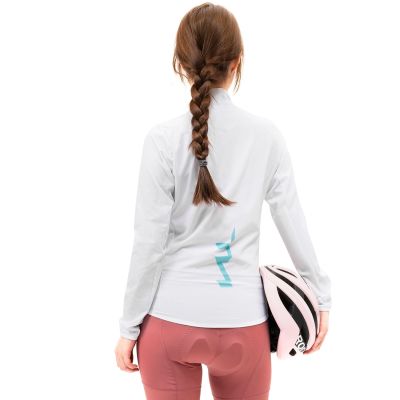5. Rockbros YPW069 TVI M Women's Cycling Jacket - White