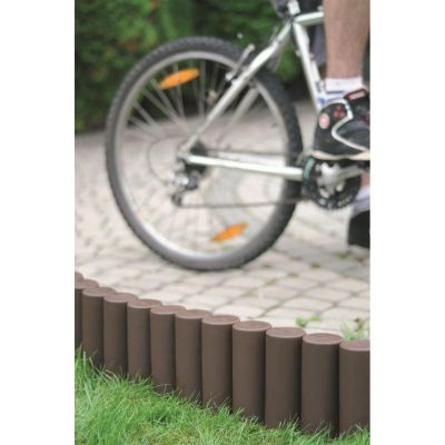 39. GARDEN PALISADE LAWN EDGE 270CM IPAL 5 BROWN