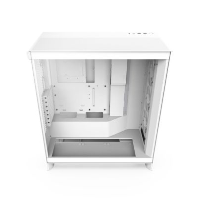 9. NZXT H7 FLOW RGB MIDI TOWER CASE WITH WINDOW WHITE (2024)