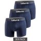 2. Levi's Boxers 3-Pack Men's Boxer Briefs Navy Blue Cotton