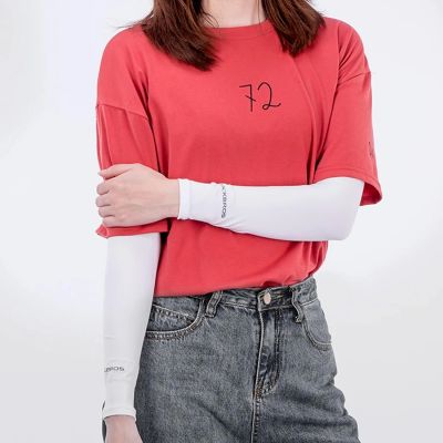 16. Rockbros XT9002W cycling sleeves - white (2 pcs.)