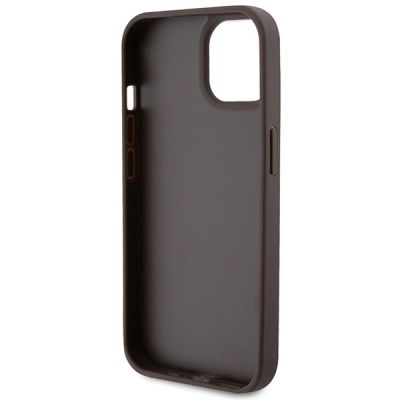 8. Guess GUHCP15MP4TDSCPW iPhone 15 Plus 6.7" brown/brown hardcase Crossbody 4G Metal Logo