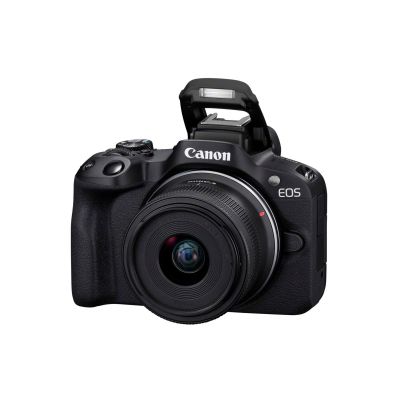 17. Canon EOS R50, Black + RF-S 18-45mm F4.5-6.3 IS STM Kit Mirrorless camera 24.2 MP CMOS 6000 x 4000 px Black