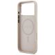7. Guess Triangle Logo MagSafe case for iPhone 17 Pro - pink