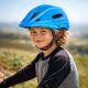 7. Wozinsky Kids Full Face Bike Helmet with USB Rear Light S - Blue