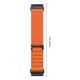 3. Tech-Protect Nylon Pro Strap for Garmin Fenix 5X / 5X Plus / 6X / 6X Pro / 7X / 8 / 8 Pro / 9 / 9 Pro (51 mm) – Orange