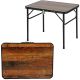 9. FOLDABLE CAMPING TABLE 75X55X25-59CM WOOD