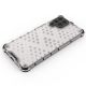3. Honeycomb case armored cover with a gel frame for Samsung Galaxy M53 5G black