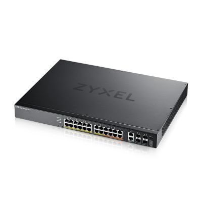 7. Switch Zyxel XGS2220-30HP 30p PoE (PoE+: 16;PoE++: 10) 400W Managed Gigabit/10G