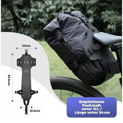 2. Qunature bike rack bag holder
