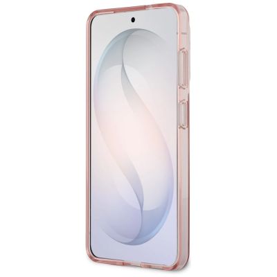 5. Guess IML Gradient Triangle MagSafe Case for Samsung Galaxy S26 - Pink