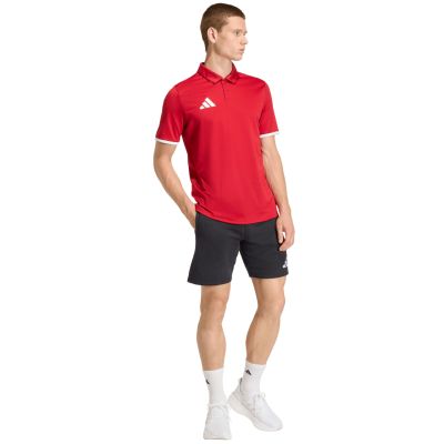 6. Men's adidas Entrada 26 Polo T-shirt red JZ6664