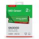 7. WD Green SN3000 2TB M.2 NVMe SSD WDS200T4G0E