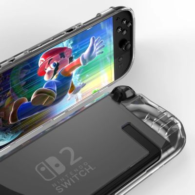 4. Tech-Protect FlexAir Case for Nintendo Switch 2 - Transparent