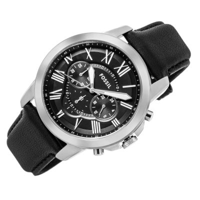 3. FOSSIL Grant Leather Men's Watch FS4812 + BOX