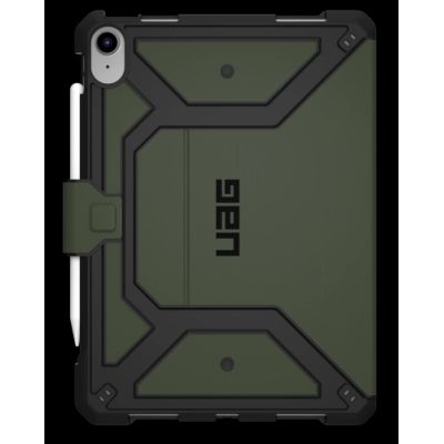 2. UAG Metropolis SE Case with Apple Pencil Holder for iPad 10.9" (10th Gen.) - Olive