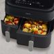 7. Philips 5000 series NA551/00 fryer Double 9 l Autonomous 2750 W Hot air fryer Black, Silver