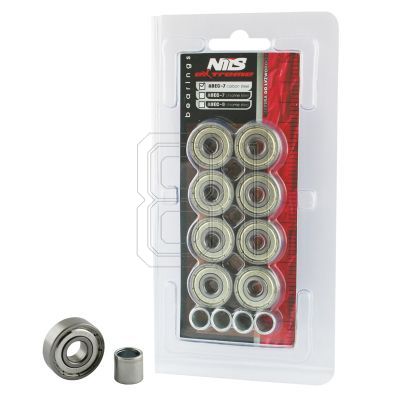 11. ABEC-7 CARBON bearings (8 pcs) NILS EXTREME 16-31-004