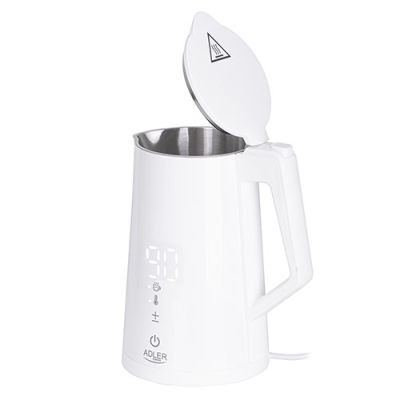 2. Electric kettle ADLER AD 1345w white