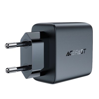 3. Fast charger GaN 35W PD 2x USB C Acefast A49 - black