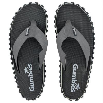 5. Gumbies - DUCKBILL unisex flip-flops - GREY