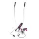 42. Stepper with movable arms and HMS S3085 links pink-white