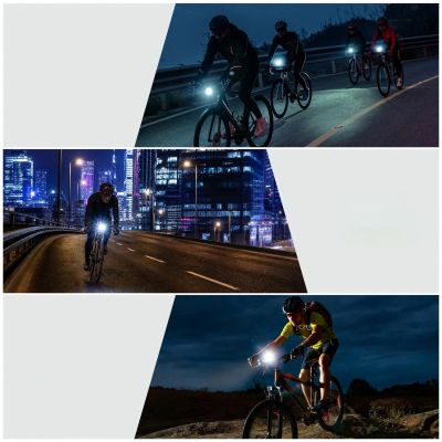 4. Rockbros RHL950 Front Bike Light 950lm with Removable USB-C Battery - Black