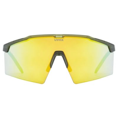 5. Uvex flowline Multisport Glasses Boy, Girl Half-Rim Green